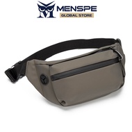 【HOT NEW】 MENSPE Mens Chest Bag Waist Bag Large Capacity Shoulder Bag Wear-resistant Cross body Shou