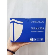 Medicos 4PLY Surgical face mask 50pcs (Laguna Green)