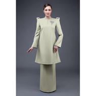 Ready stock. RR Rizman Ruzaini Kurung Pahang Plain. Kurung pahang save green. Kurung modern.