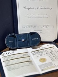 HW海瑞溫斯頓0.5克拉鑽戒46號，主鑽0.53克拉，D色，vs1淨度，尺寸可改