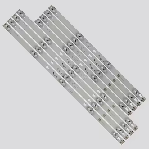 New 8pcs/Kit LED strips For 55 TV 55S401 55S403 55S405 55S401THAA 55S403LFAA LVU550ND1L 55HR330M05A9