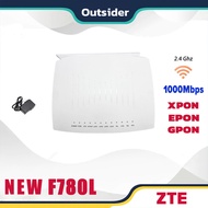 New ZTE Dual Band 5G F780L XPON ONU English Firmware 4GE+2usb+1Telephone 5G WIFI UN Optic Modem