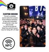 Printing Services Touch N Go Card /Membership Card - BTS Custom Designs NFC TNG Card Touch and go ca