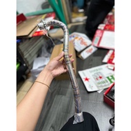 White billet fuled titanium neck - cnc stitching