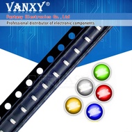 100PCS 0603 SMD LED diodes light yellow red green blue White