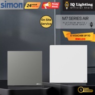 🔥NEW🔥 SIMON[European Brand] M7 Series AIR White & Grey Switch / Switches & Socket Outlet DATA, 20A 2