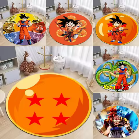 MINISO Epic Seven D-Dragon Balls Themed Carpet Shonen Manga Inspired Rug Perfect for Game Room Anime