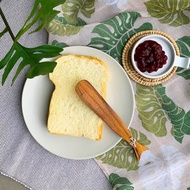 果醬刮刀，鯨魚形狀，柚木