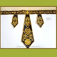 Embroidered belt 88b / dance accessories / material belt