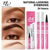 DW Waterproof Eyebrow Pencil 4D Hair-like Liquid 24 Hours Long-lasting Easy Application Makeup