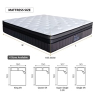 [FREE GIFT 1 X RM99 T-SHIRT] Health Pedic Tilam Mattress 14 inch Individual Pocket Spring System wit
