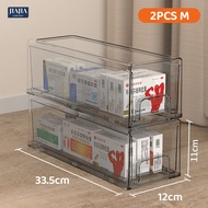 <Buy 3 Get 1 Free> Premium Acrylic Medicine box family drawer type household storage cabinet large c