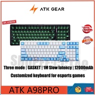 ATK A98Pro three mode hot plug GASKET customized low delay office e-sports wireless keyboard