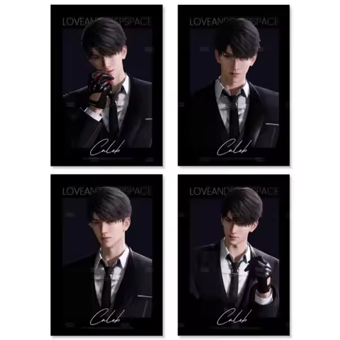 Love Interaction Game Love and Deepspace Peripheral High Beauty Xia Yizhou Caleb 3 Inch Uniform Seri