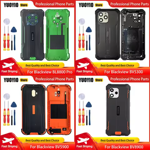 Protective Battery Case For Blackview BL8800 Pro BV5300 BV5900 BV6300 Pro BV7100 BV8900 Back Cover B