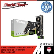 ZOTAC GAMING GEFORCE RTX 5070 TI SOLID CORE OC 16GB GDDR7 GRAPHICS CARD