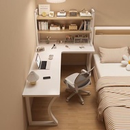Shape Desk With Table Corner L Bookshelf Integrated Desk Corner Study Table Corner Office Desk L-Sha
