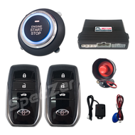ปุ่มสตาร์ทรถยนต์ รุ่นท๊อป พร้อมกันขโมยรถยนต์ [คู่มือไทย ประกันศูนย์ 6 เดือน] รีโมทโตโยต้า แบรนด์ PL 