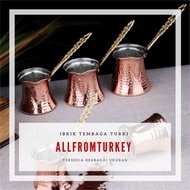 Turkish Copper Coffee Pot l Cezve Kahve