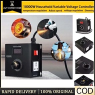 AC 220V 4000W SCR Voltage Regulator Dimmers Motor Speed Controller Thermostat Electronic Variable Vo