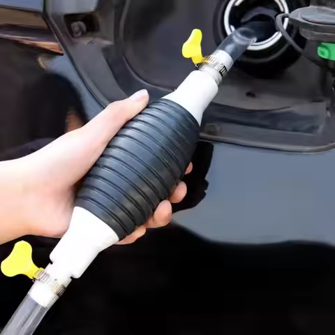 Manual Fuel Pump Car Fuel Tank Sipper Fuel Transfer Pump Diesel Pump Fuel Pump Transfer Adder acceso