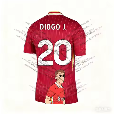2026 Diogo Jota Commemorative Football Jersey Jota Jersey Diogo No.20 Football Jersey Men's And Wome