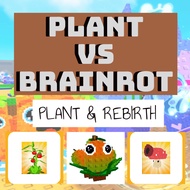 PLANT VS BRAINROT | online games editions pc