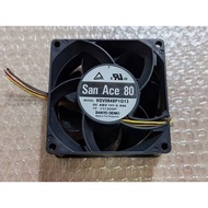 [Radiator] Sanyo 9GV0848P1G13 Original Genuine 8038 48V 0.84A 4 Wire pwm High-End Cooling Fan
