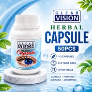 Clear Vision Herbal 50Capsule for Cataract Pterygium Glaucoma Astigmatism