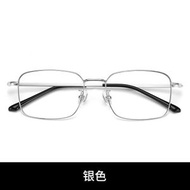 新款文青金絲防藍光眼鏡框 男女通用金屬鏡架 平光鏡近視眼鏡- 金色 眼鏡框架（無襯板）