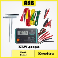 (1pc) Kyoritsu KEW 4105A Digital Earth Tester (362002020)