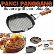 Portable Fold BBQ GRILL - SOSI Handle - GRILL PAN