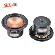 Golden Ceramic Cone Speaker 4 Inch Midrange Woofer Mid Bass 4Ohm 40W Hifi Loudspeaker For 2 way 3 way Home Bookshelf 25Core