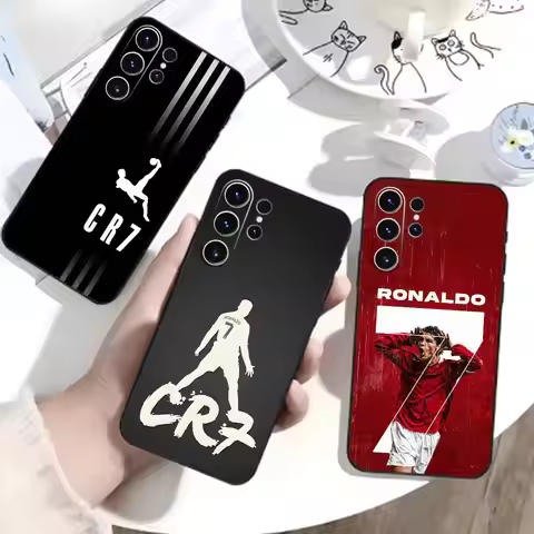 Sports Star CR7 F-Cristiano R-Ronaldo Phone Case For Samsung S26,S25,S24,S23,S22,S21,S20,S30,Ultra,P