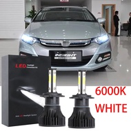 For Honda Insight 2009-2014 (Head Lamp) Head Light Lamp 2013 LED Headlight BH6000K Bulbs Kit Replace