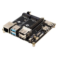 Geekworm X1507 Dual 2230 2242 M2 NVMe SSD IO board with Aluminum Alloy Heatsink for Raspberry Pi CM5