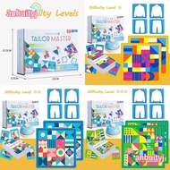 ANHUITYJ Color Shape Matching Toy, Cognitive Game 2-person Game Tailor Master Battle Game, Fun Impro