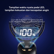 Fendarishope 15000 Mah Usb Clip Fan Mini Fan Led Display Portable