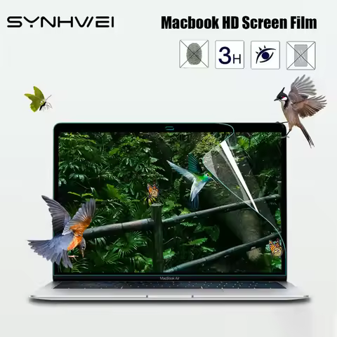 Screen Protector for MacBook All Models Air 13 M1 Pro 13 14 15 16 Touch Bar Max Cover HD Film Soft G