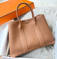 Hermes Garden Party 30 gold Color