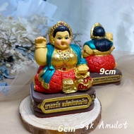 泰国🇹🇭佛牌 招财女神 供奉型放店面 放家 办公室 孔雀王奇僧 NangKwak Bucha Kruba Aliyachart