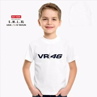 kaos distro anak vr46 rossi / baju anak valentino rosi vr46