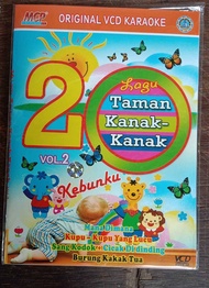 Kaset Vcd Original 20 lagu taman kanak-kanak vol 2