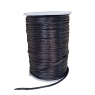 Tali satin tali cina ukuran 2mm meteran panjang 3 meter
