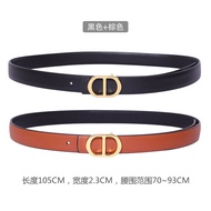 เข็มขัดหนังแท้สีดำ สีน้ำตาล เข็มขัดผู้หญิง เข็มขัดแฟชั่น เข็มขัดหนังแท้สีน้ำตาล กางเกงยีนส์ กางเกงขา