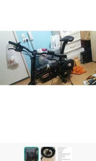 （代上gogovan/自取） e-bike 16吋摺疊電動單車 16" foldable electric bike (self pick-up or help call gogovan)