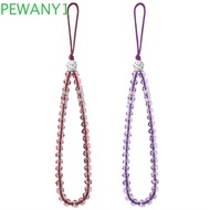 PEWANY1 Beaded Phone Chain Wrist Lanyard Strap Bags Ornaments Accessories Cell Phone Strap Phone Lan
