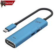 RL Three-In-One PD100W Fast Charge Type C To DP1.4 8K USB2.0 Docking Station USB HUB F1J9