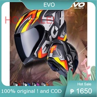 【Cash sa paghahatid】 EVO RX-5 NEXUS DUAL VISOR HALF FACE HELMET