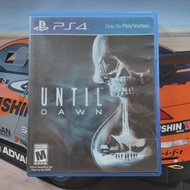 USED PS4 GAME UNTIL DAWN